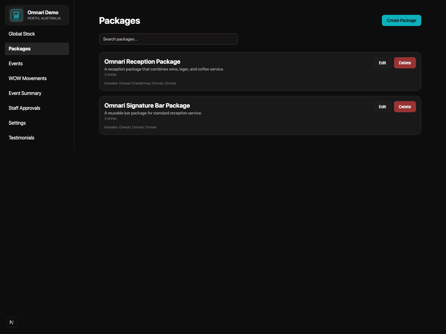 Build reusable packages